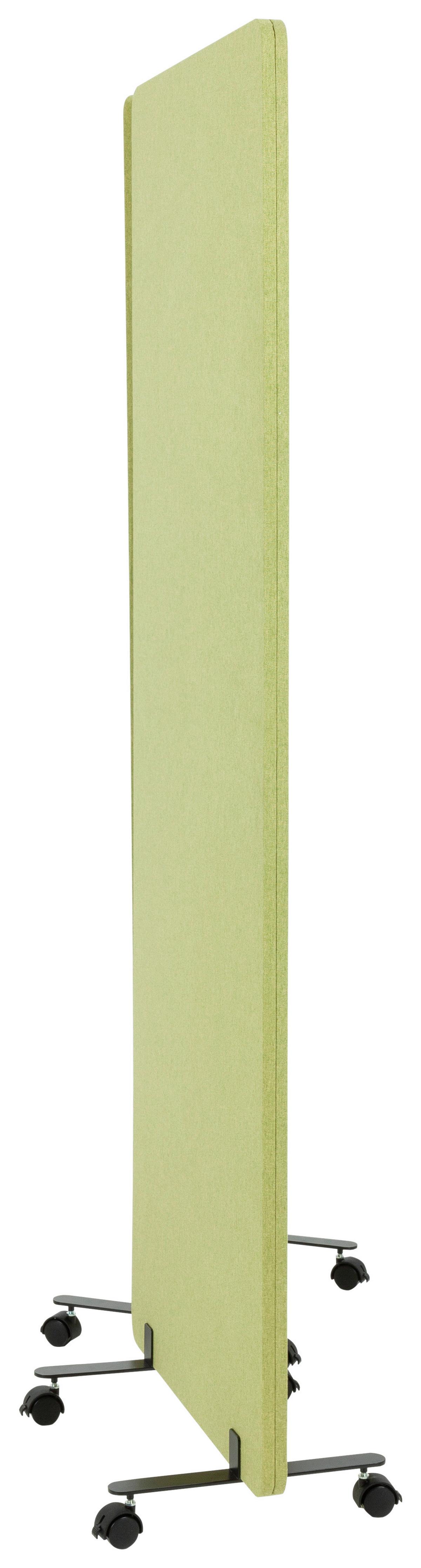 Trennwand Flexmiut - Hellgrün, Basics, Kunststoff/Textil (60/177/35cm) - MID.YOU