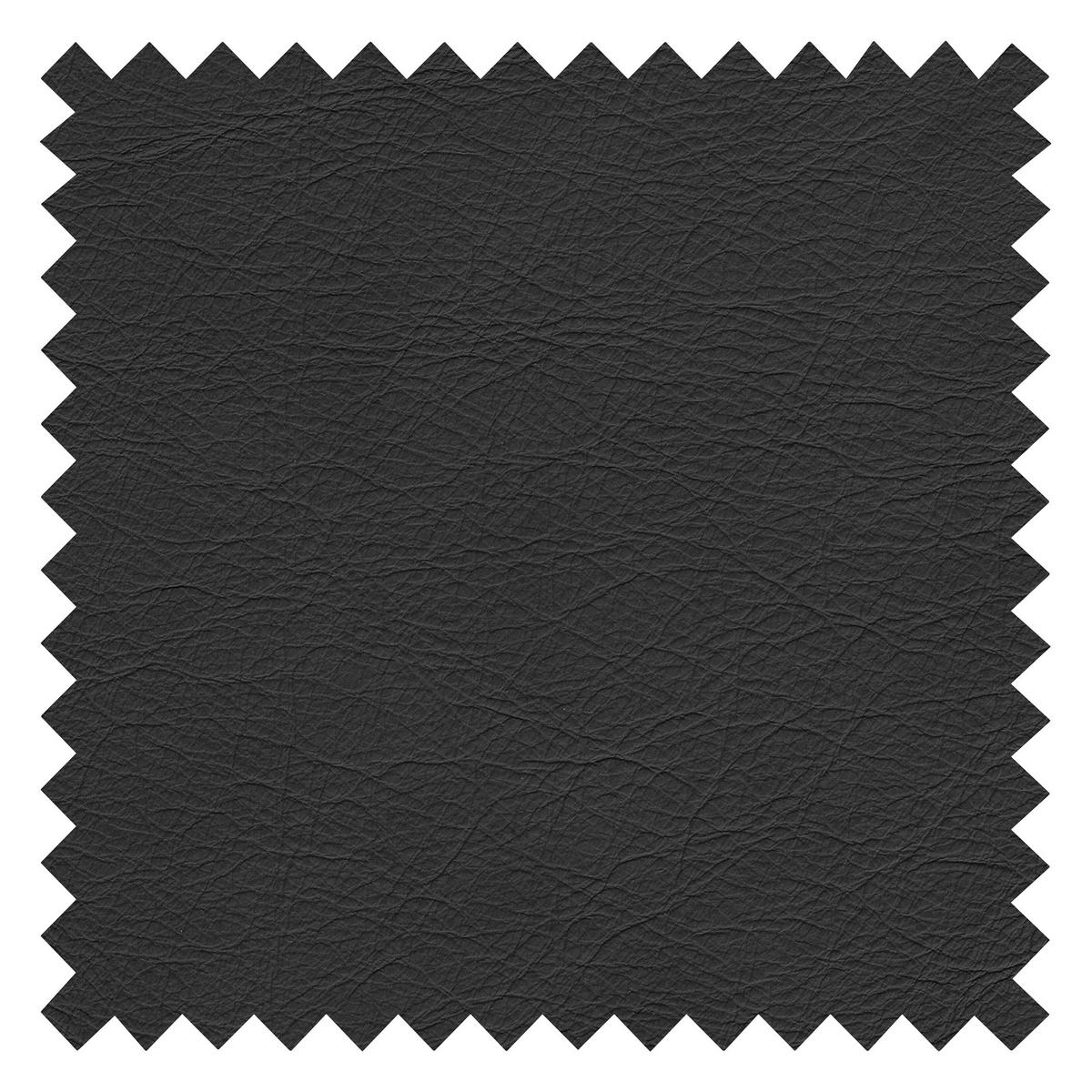 2-Sitzer-Sofa Spring, Schwarz B: 177 cm - Schwarz, Design, Leder (177/85/92cm) - Livetastic