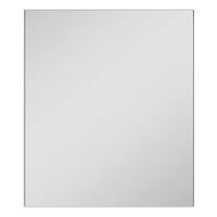 Wandspiegel Jakob Weiß B: 60 Cm - Weiß, LIFESTYLE, Glas/Holz (60/70/2cm) - MID.YOU