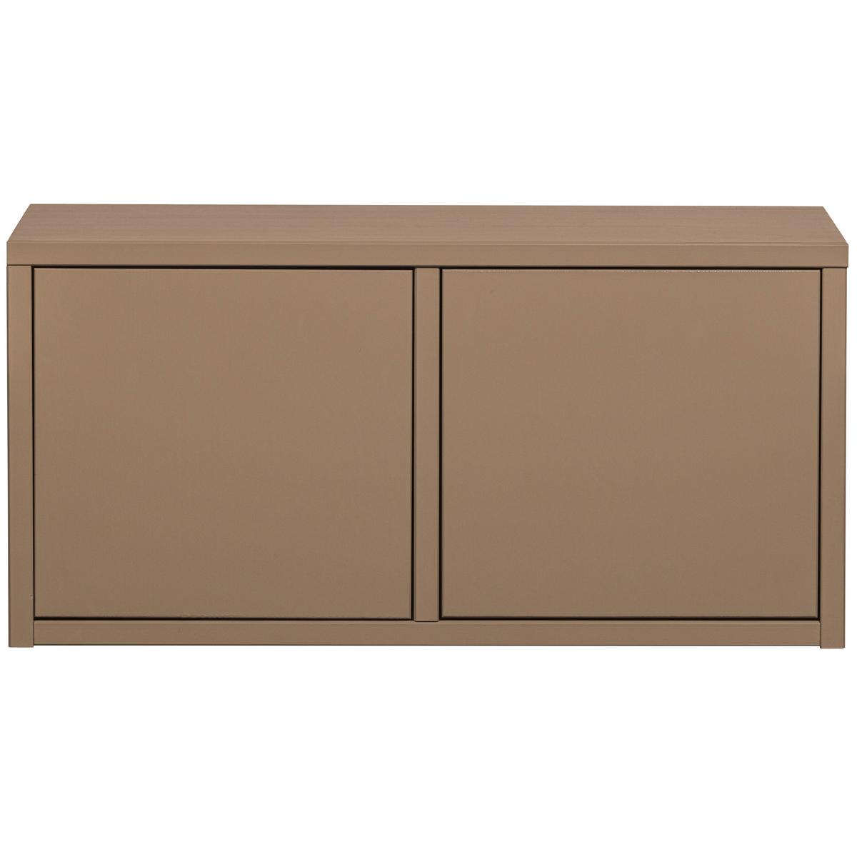 Garderobenbank Turner Schlammfarben B: 80 cm - Schlammfarben, Design, Holz (80/39/44cm) - Livetastic