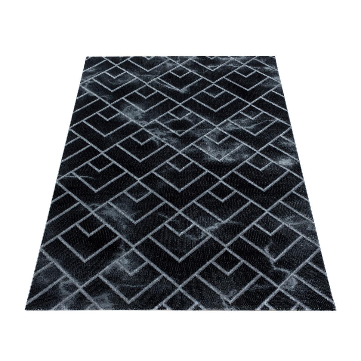 Webteppich Silber Naturfaser Naxos 160x230 cm - Silberfarben, Design, Textil (160/230cm)