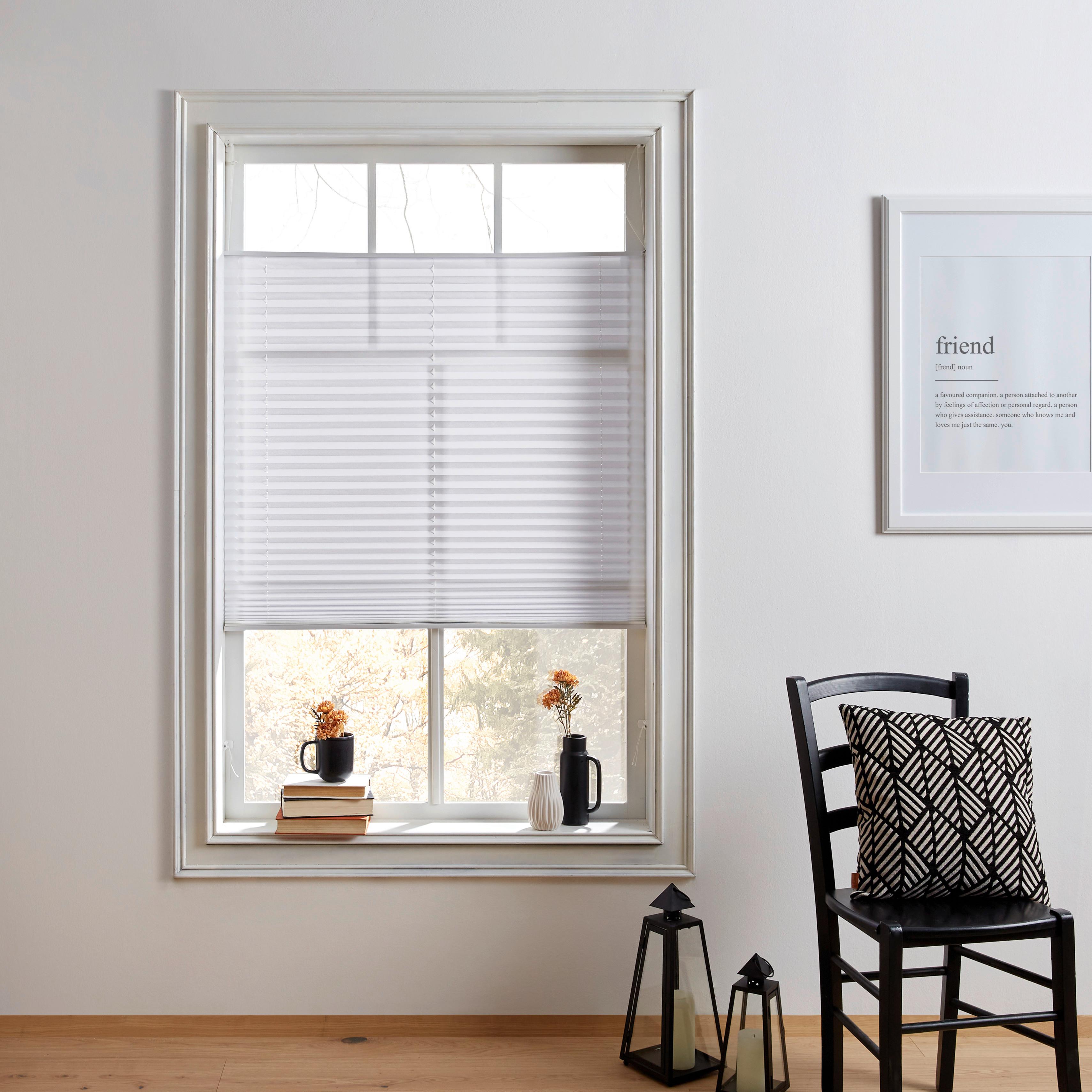 PLISÉ Light, bílá ca. 100x130 cm - bílá, textil (100/130cm) - Premium Living