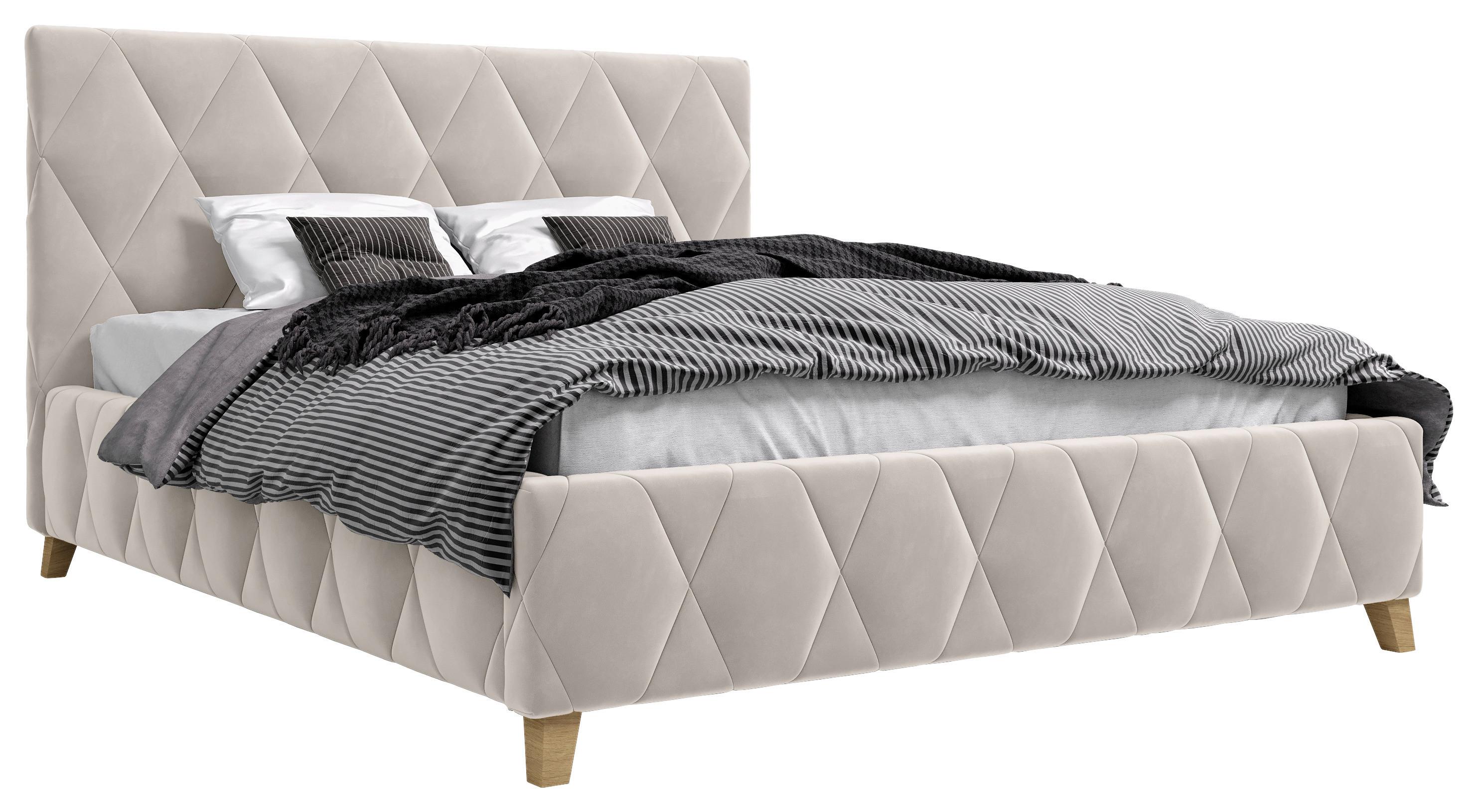 Polsterbett Trivio 160x200 Cm Cappuccino - Cappuccino, MODERN, Holz/Holzwerkstoff (160/200cm) - MID.YOU
