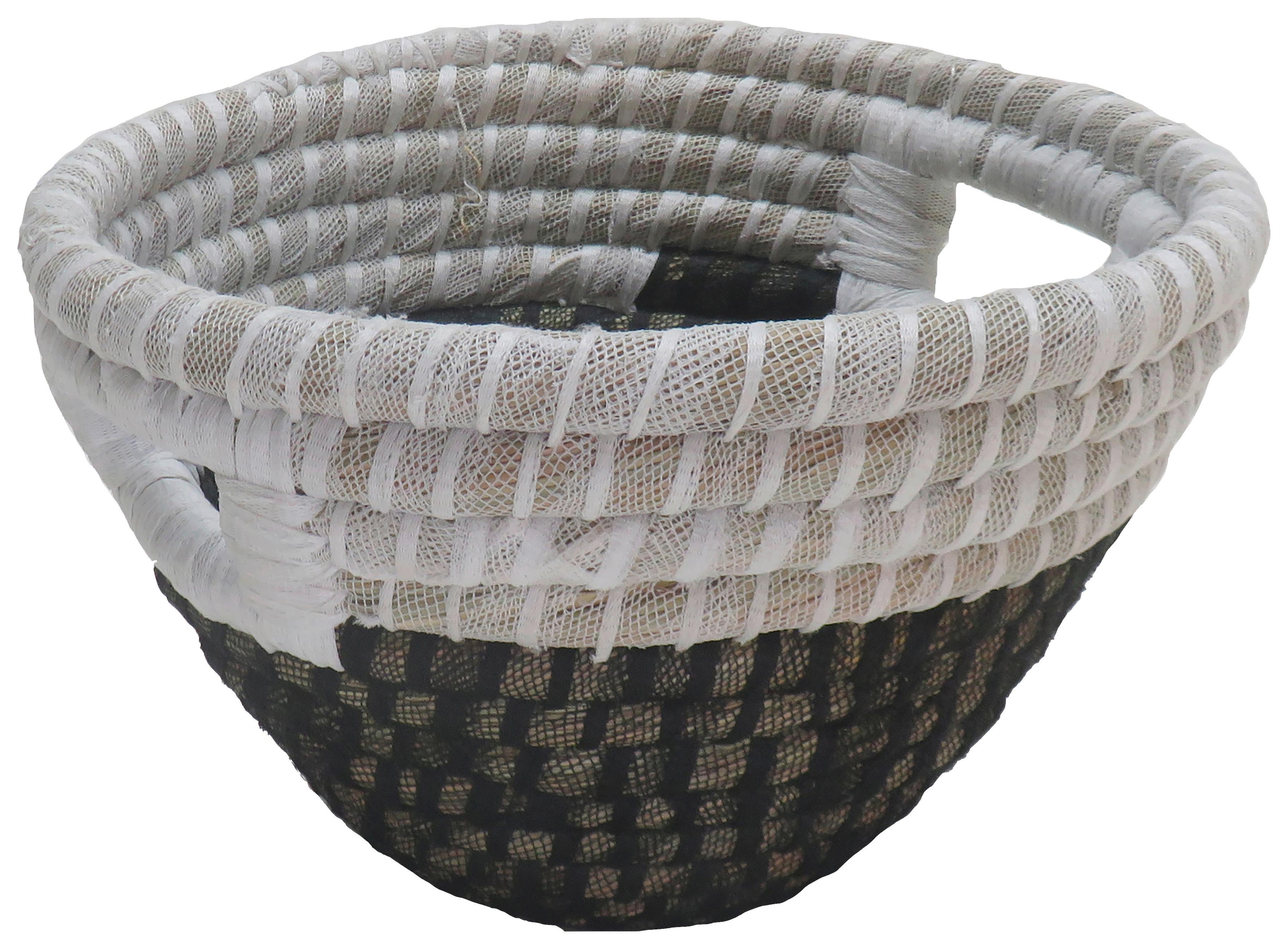 Kosár Nele - natúr színű, Konventionell, természetes anyagok (27/16,5cm) - Luca Bessoni