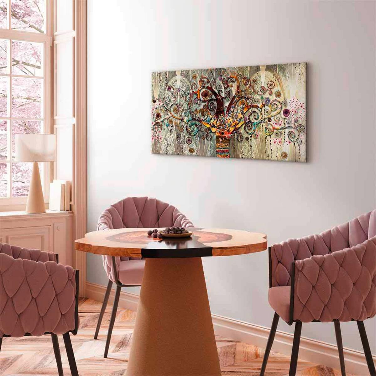 Leinwandbild Multicolor Beige B: 120 Cm - Beige/Multicolor, Basics, Holz/Textil (120/60/1.2cm) - artgeist