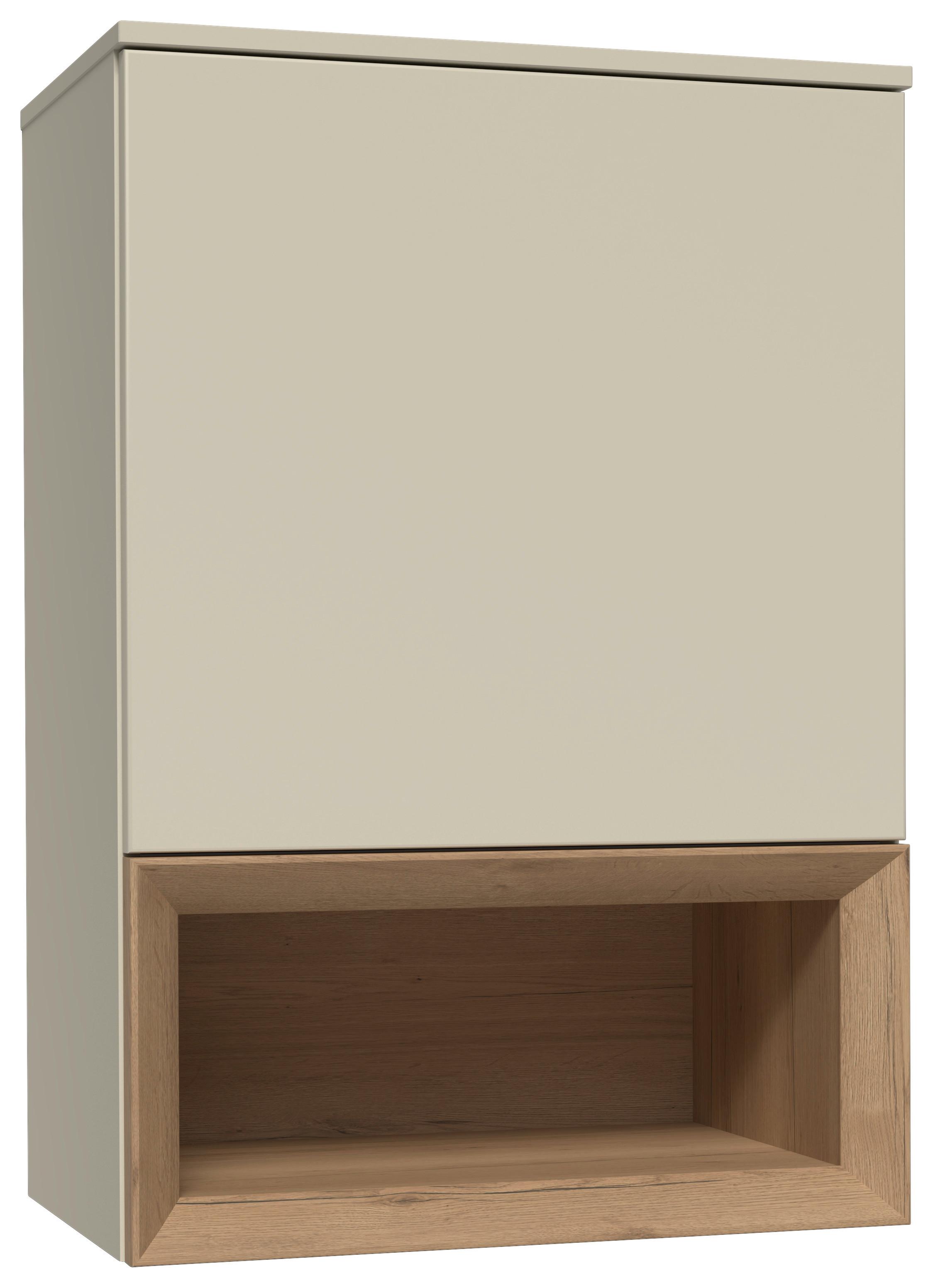 Hängeelement Las Vegas Sandfarben/eiche Dekor B: 60cm - Sandfarben/Eiche dunkel, MODERN, Holzwerkstoff (60/88/37cm) - Vertico