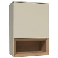 Hängeelement Las Vegas Sandfarben/eiche Dekor B: 60cm - Sandfarben/Eiche dunkel, MODERN, Holzwerkstoff (60/88/37cm) - Vertico