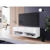 Tv-lowboard B: 100 Cm Weiß Hochglanz - Weiß Hochglanz/Weiß, LIFESTYLE, Holzwerkstoff (100/30/31cm) - P & B