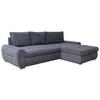 Eckschlafsofa Solar - Chromfarben/Weiß, Design, Textil (277/175cm) - Livetastic