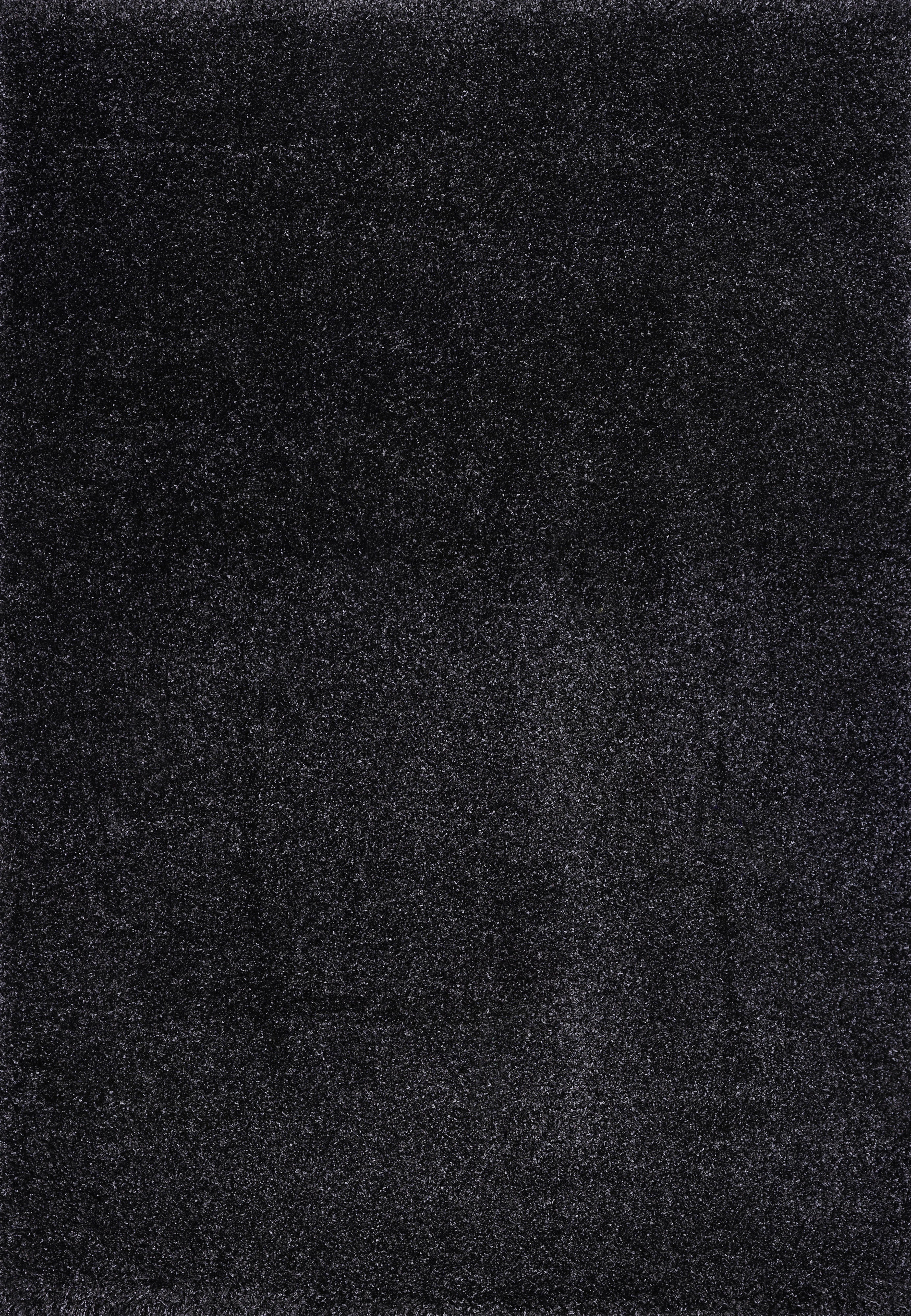 Hochflorteppich Galaxy 160/230 - Dunkelgrau, MODERN, Textil (160/230cm)