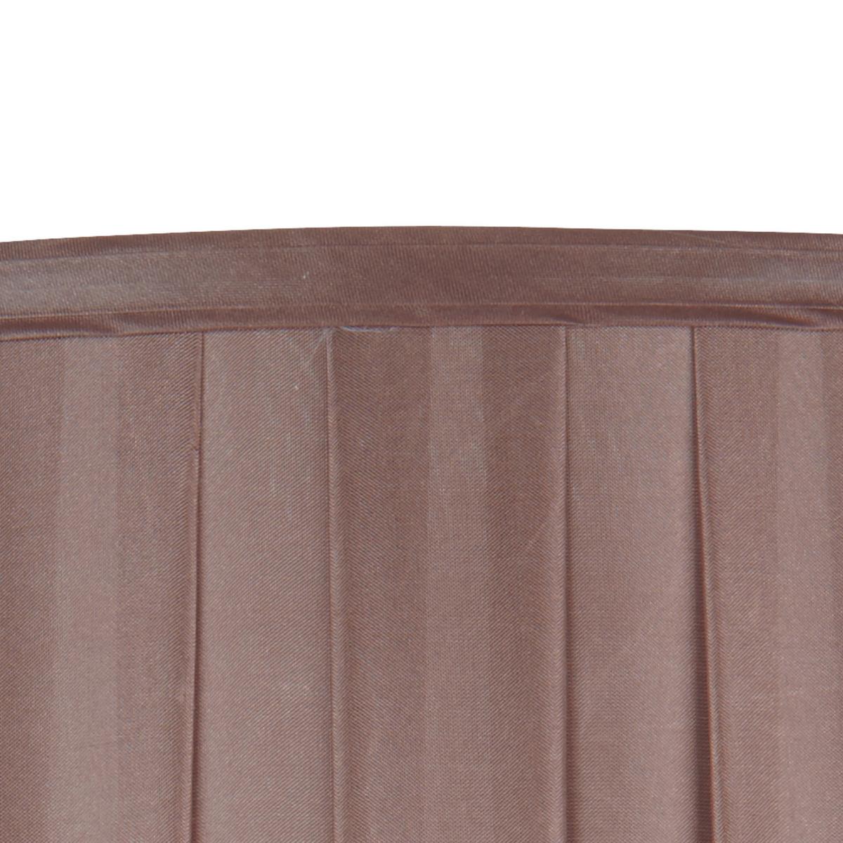 Tischleuchte Eu3721am Greyson - Chromfarben/Bernsteinfarben, Design, Glas/Textil (38/68cm)