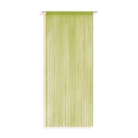 Fadenvorhang + Stangendurchzug Marietta 90x245 cm Grün - Grün, KONVENTIONELL, Textil (90/245cm) - Ondega