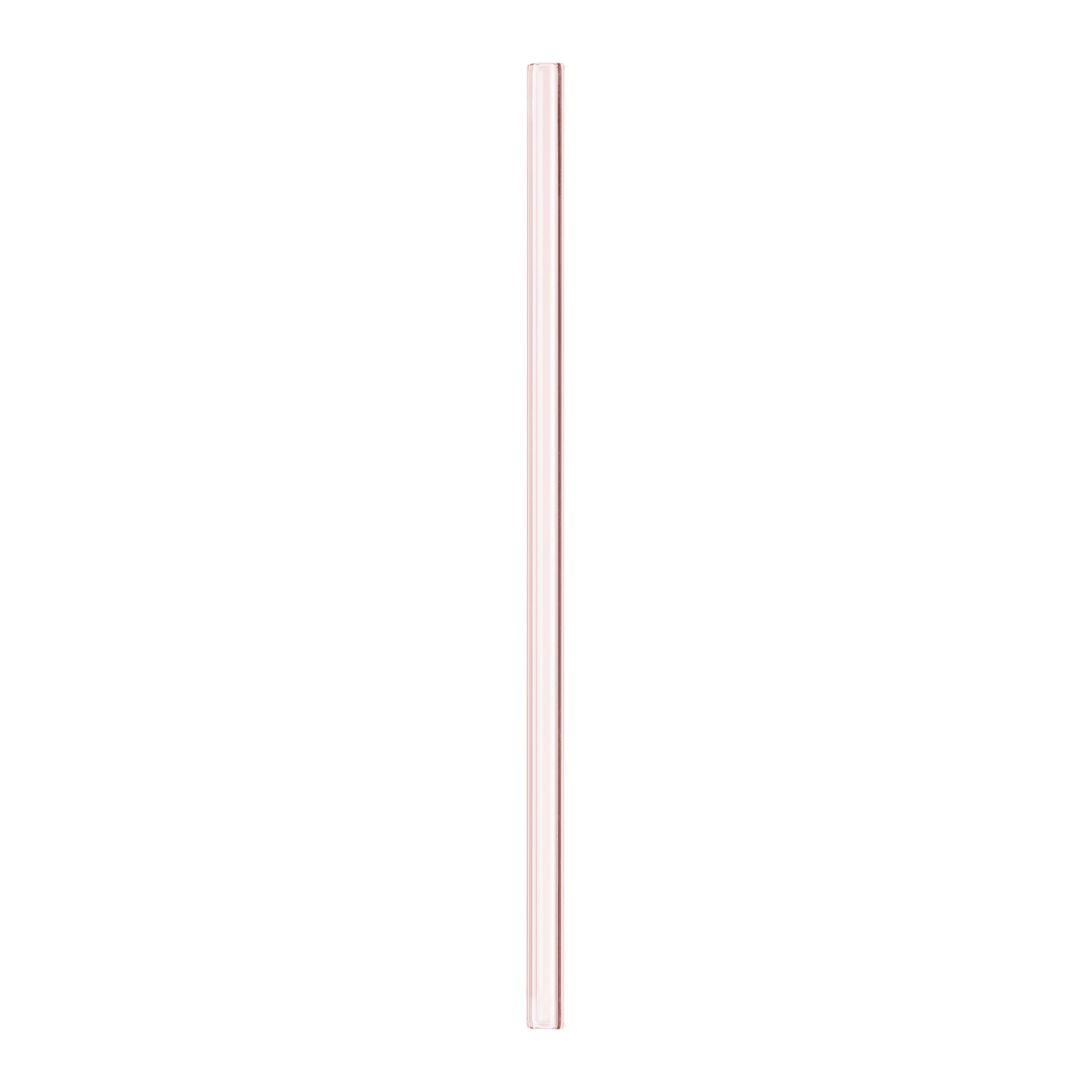 BRČKO JESSY - pink/průhledné, sklo (20cm) - Premium Living