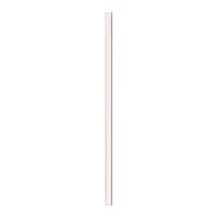 SLAMKA NA PITIE JESSY - priehľadné/pink, sklo (20cm) - Premium Living