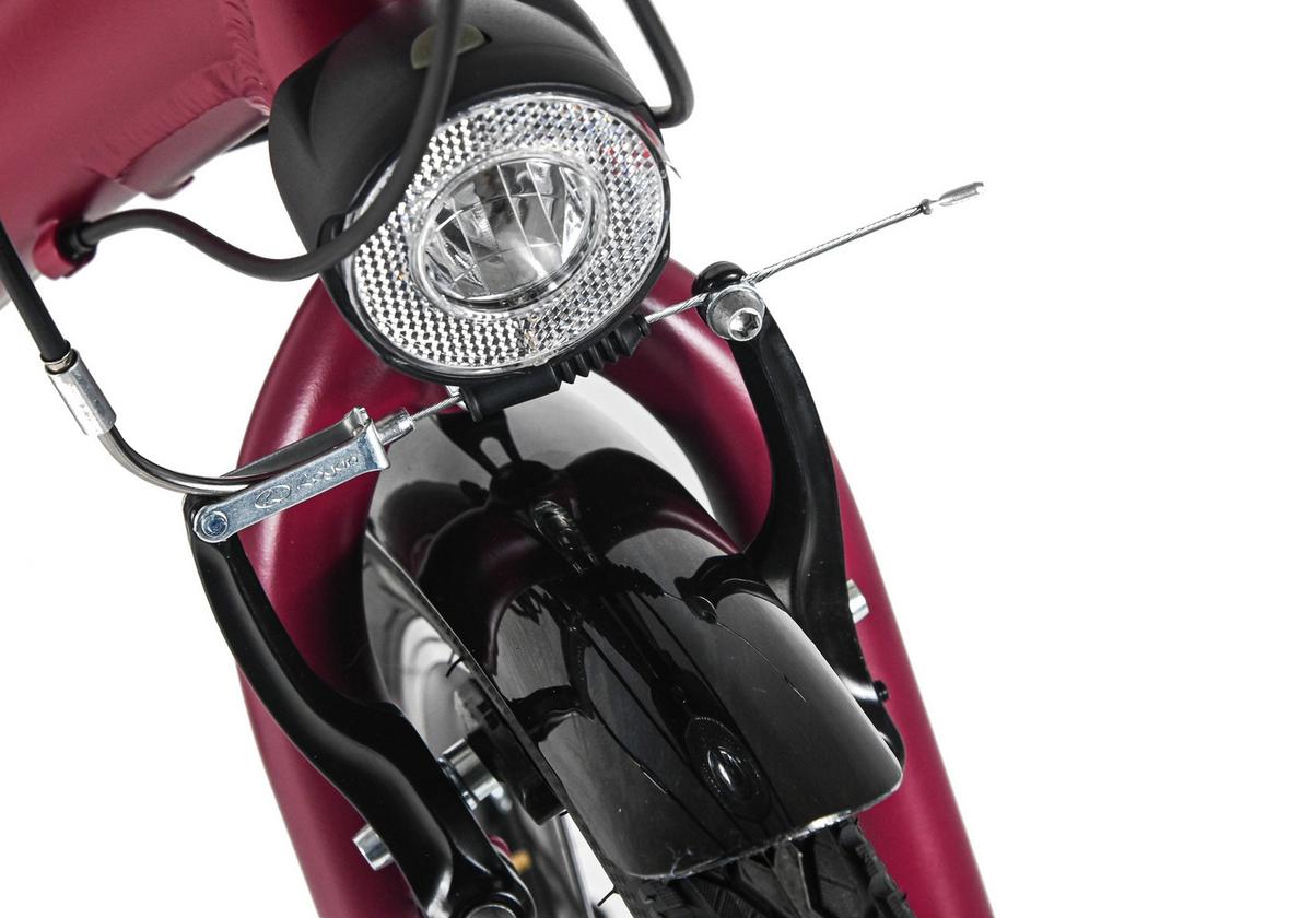 Trekkingrad Damen 28 Zoll - Rot, Basics, Metall (25/140/60cm)