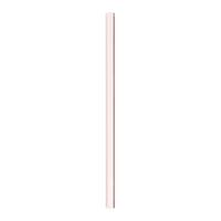 SLAMKA NA PITIE JESSY - priehľadné/pink, sklo (16cm) - Premium Living
