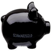 Dekoschwein Wilbur - Schwarz, MODERN, Keramik (13/15/12cm) - Luca Bessoni