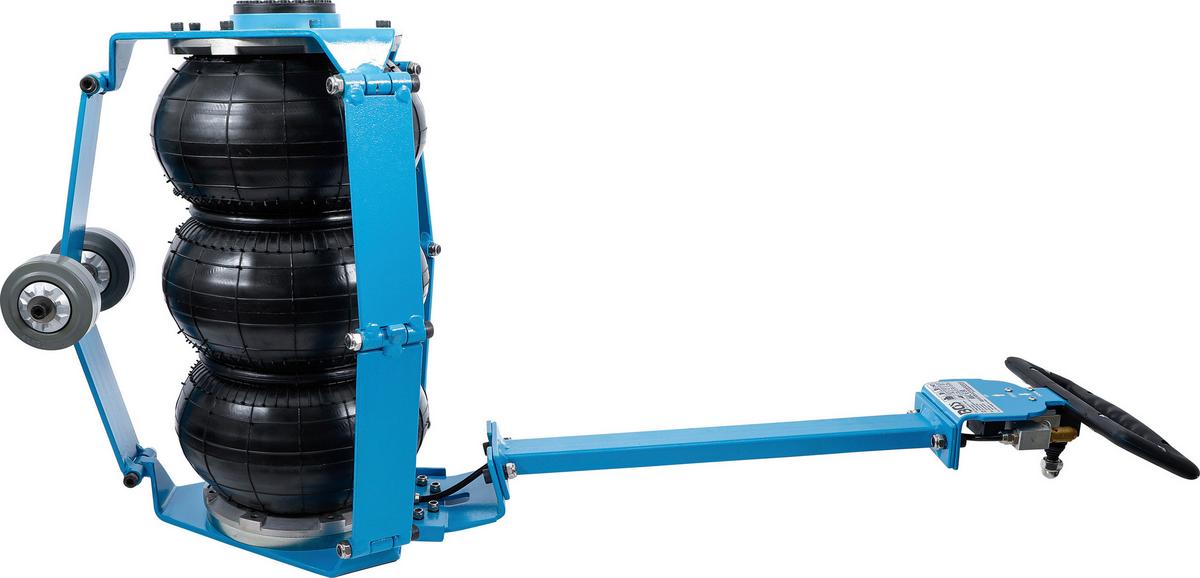 Pneumatischer Wagenheber 71010 - Blau/Schwarz, Basics (63,4/58,5/20cm)