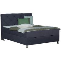 Box-ágy Black Diamond - antracit, Design, textil (160/200cm) - Modern Living