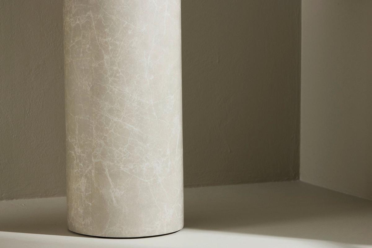 Beistelltisch Narvik Beige B: 120 cm - Beige, MODERN, Holz (120/40/80cm) - Livetastic