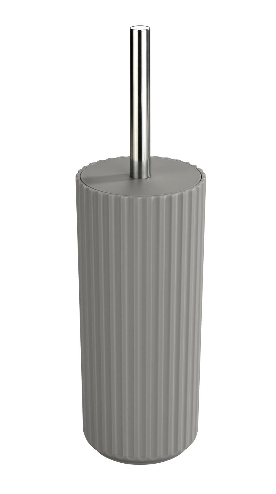 WC kefa so stojanom ALLSTAR MINAS - sivohnedá, Modern, plast (10cm) - Wenko