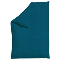 Bettdeckenbezug Knitted Jersey 135-140x200cm Petrol - Petrol, Basics, Textil (135-140/200cm) - Schlafgut