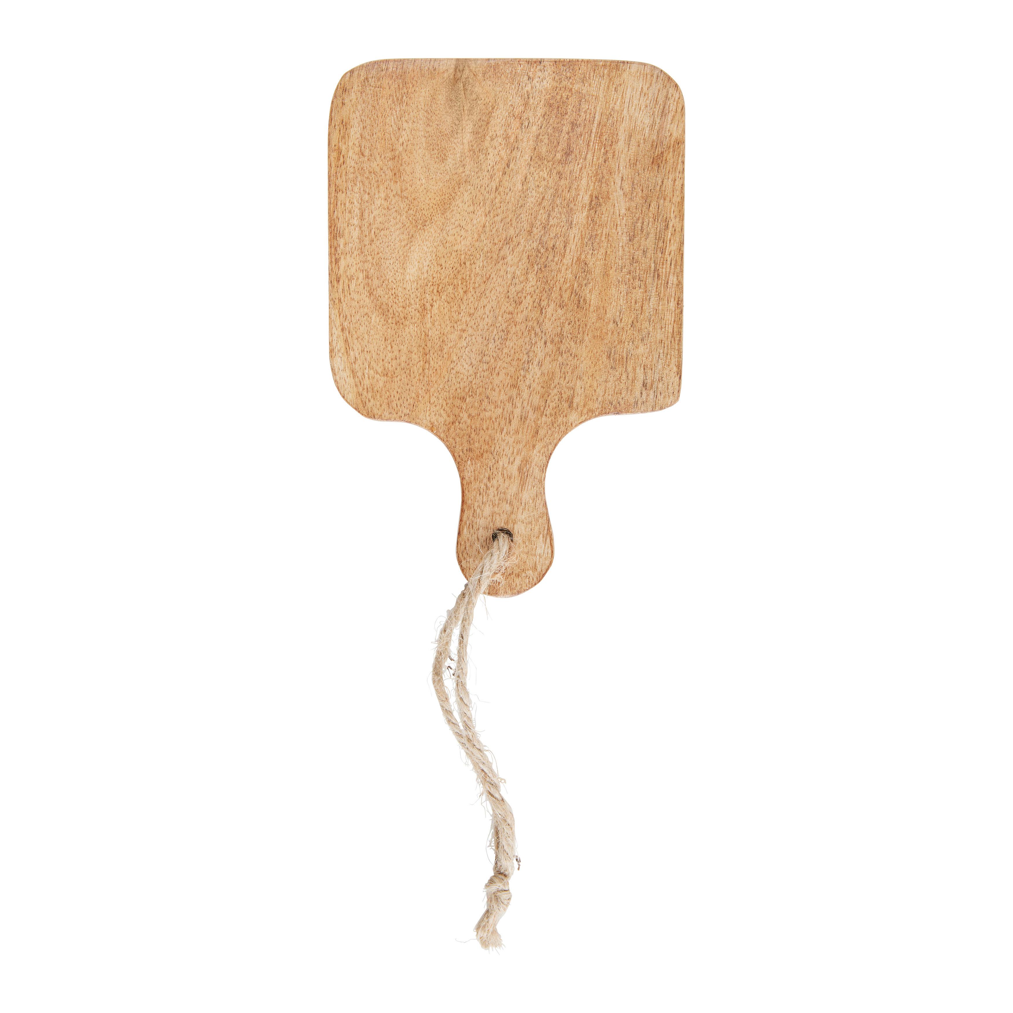 Servírovacia doska MINI - prírodná farba, Modern, drevo (10/15cm)
