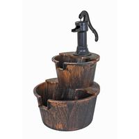 Gartenbrunnen Thalasso Bronzefarben inkl. Zubehör - Bronzefarben, Basics, Kunststoff (41,5/41,5/68cm)