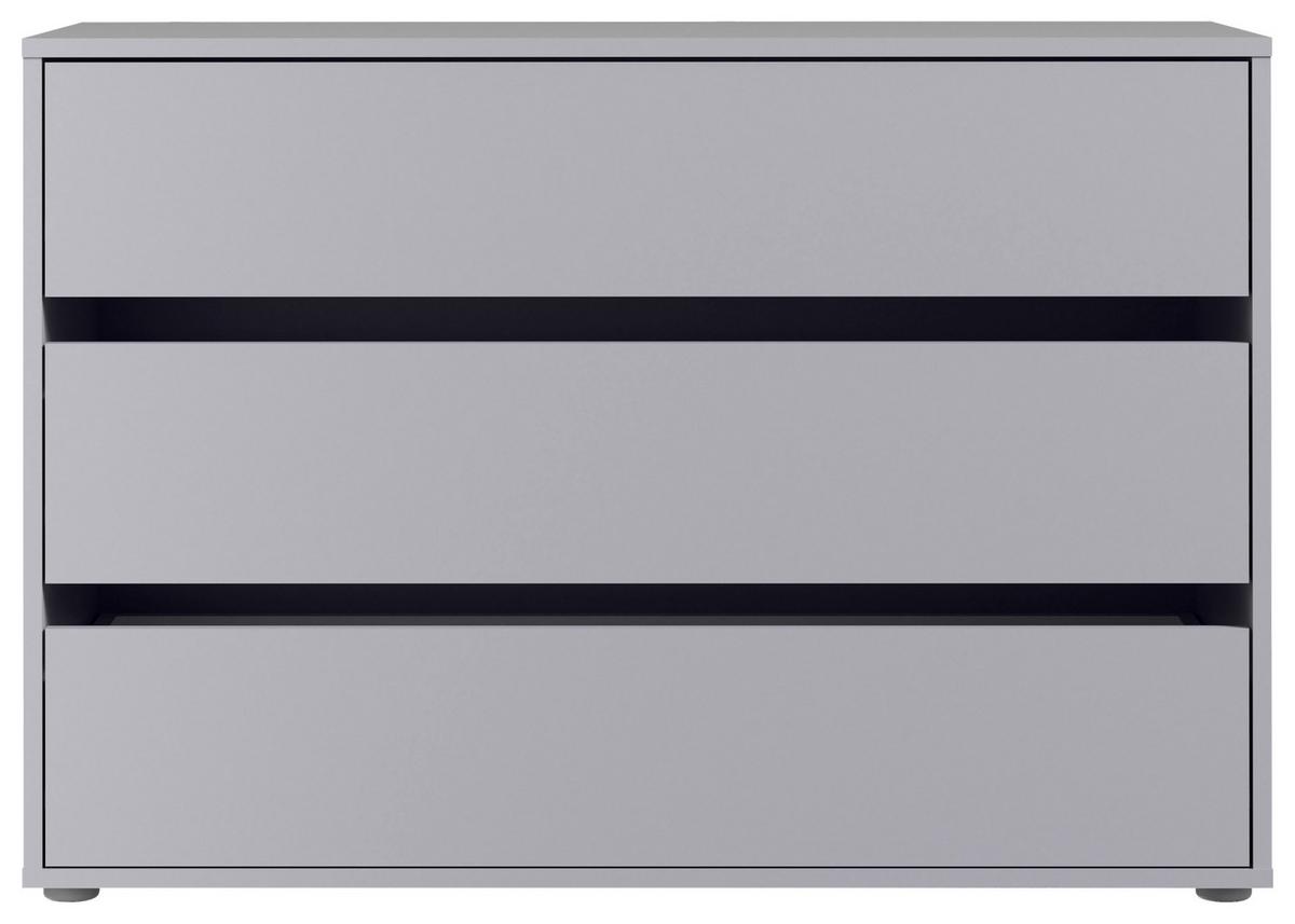 Fiókos Szekrénybetét Chilly/savona - szürke, Modern, műanyag/faalapú anyag (98,7/70,6/39,6cm)