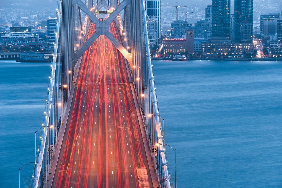 Vliestapete Sh034-Vd3 San Francisco Blues - Design (300/200cm)