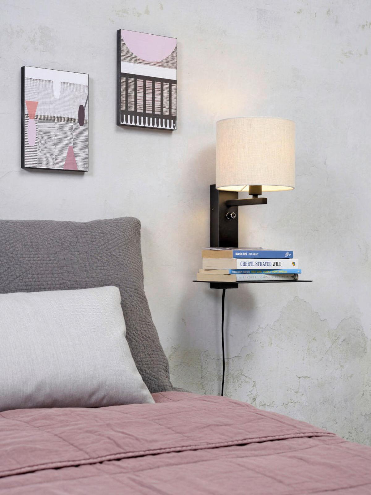 Wandleuchte Florence/wm/b/1815/ll - Creme, Trend (24/22/42cm) - It's about Romi