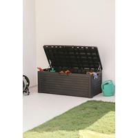 BOX NA VANKÚŠE FLORIDA - antracitová, Basics, plast (148/60/72cm) - Mömax