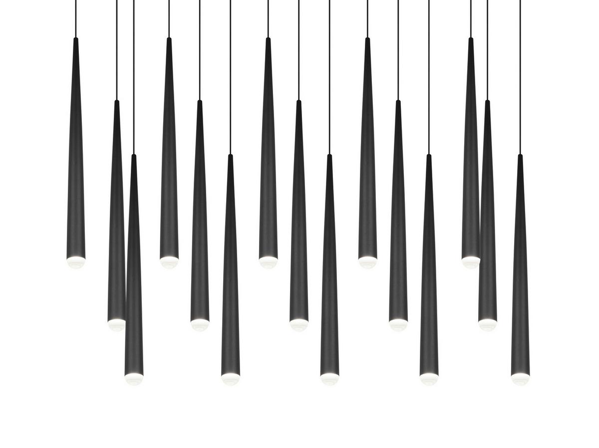 Led-hängeleuchte 354811532 Cala - Schwarz, Design, Metall (100/20/150cm) - Trio Leuchten