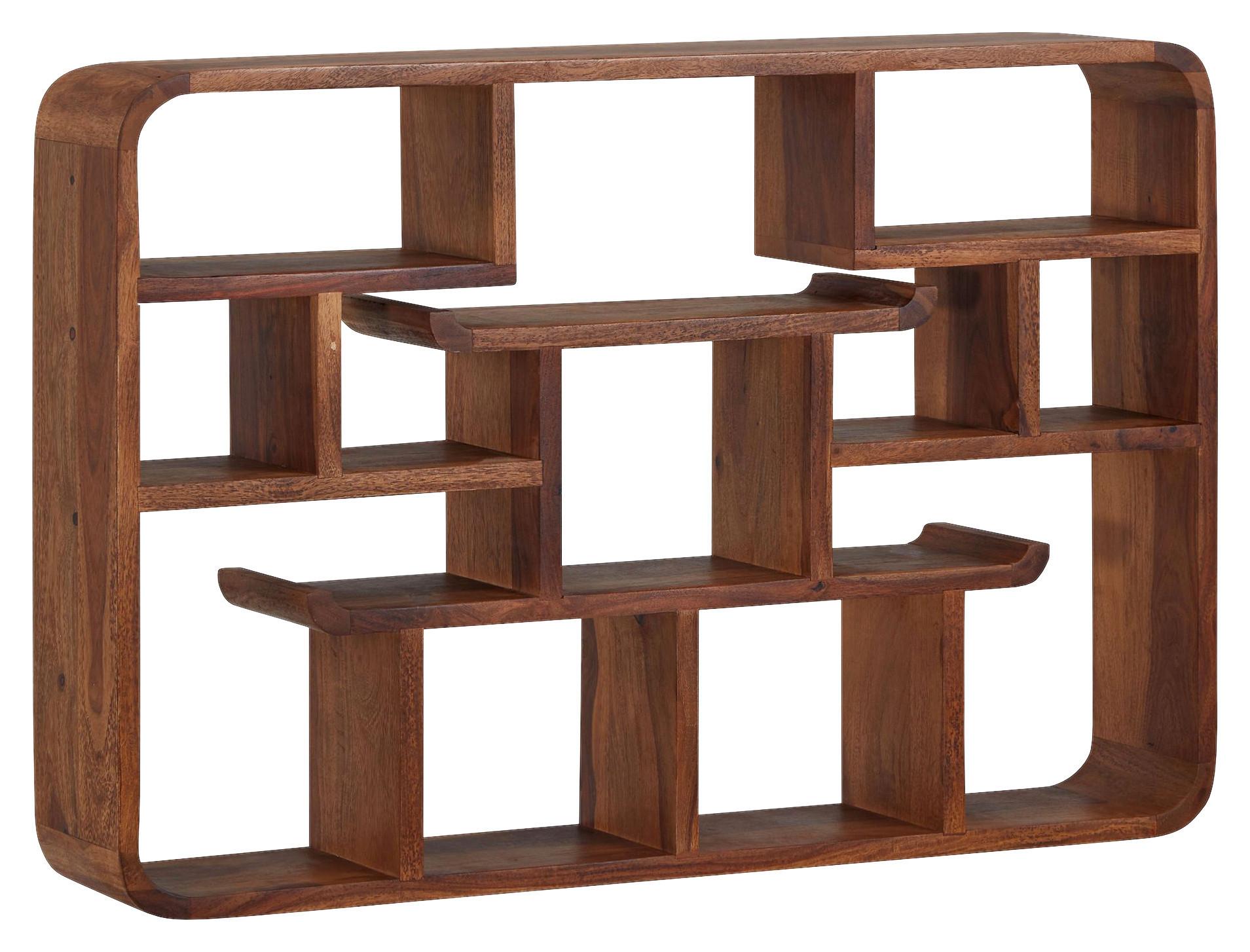 Wandregal Wohnling Sheesham B: 80 cm