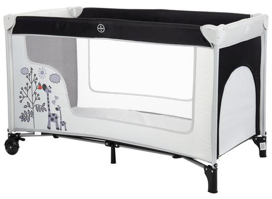 Reisebett Giraffe 4006-02 - Grau, MODERN, Kunststoff (120/76/60cm) - Fillikid Reisebett Giraffe 4006-02 - Grau, MODERN, Kunststoff (120/76/60cm) - Fillikid