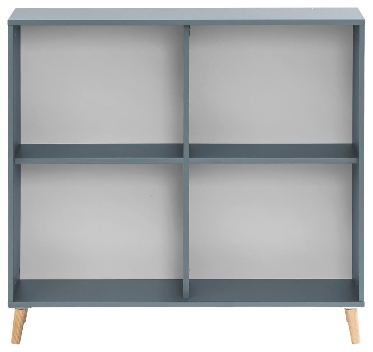 Aktenregal Serie 500 Blau B: 100,1 cm - Blau, MODERN, Holzwerkstoff (100,1/92,6/41cm) - MID.YOU
