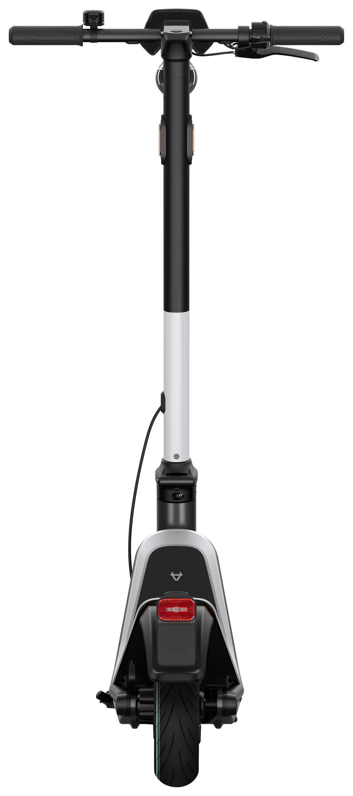 E-scooter Klappbar Niu Kqi3 Sport + Digitaler Tachoanzeige - Weiß, KONVENTIONELL, Metall (117,3/17/120,2cm) - NIU