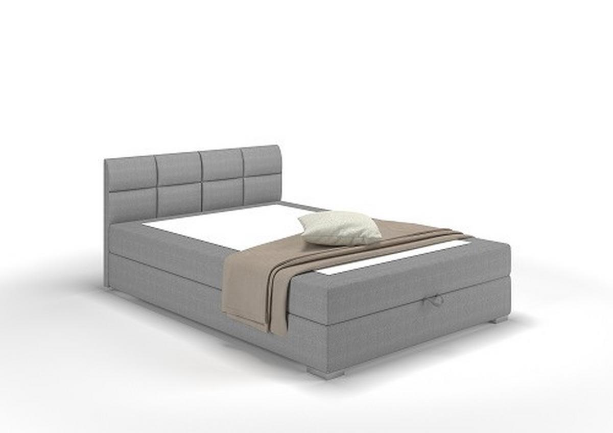 Kárpitozott Ágy Grand 140/200 Cm - Basics, faalapú anyag (140/200cm)