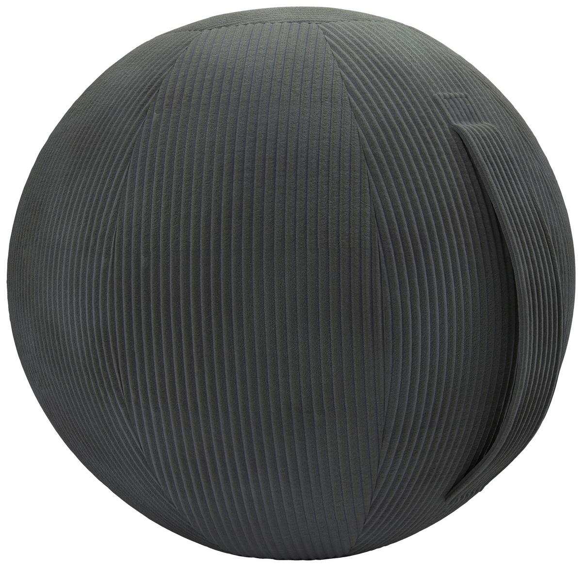 Sitzball Hydra 16 Dunkelgrau D: 65 cm - Dunkelgrau, Basics, Textil (65cm)