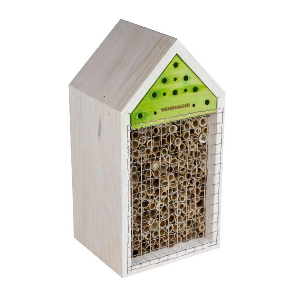 Insektenhotel mit Klappbaren Boden - Multicolor, Basics, Holz (12/27/14cm)
