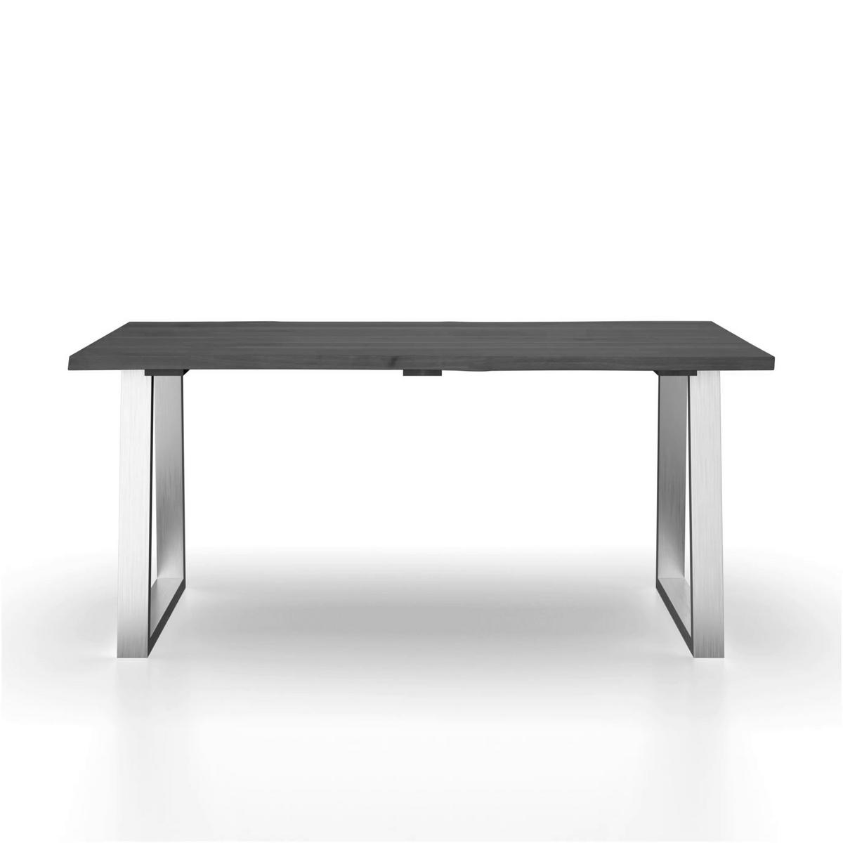 Záhradný stůl akáciea masiv MAURO 180x90cm - barvy vlašských ořechů, Moderní, kov/dřevo (180/90/77cm) - Bessagi Garden