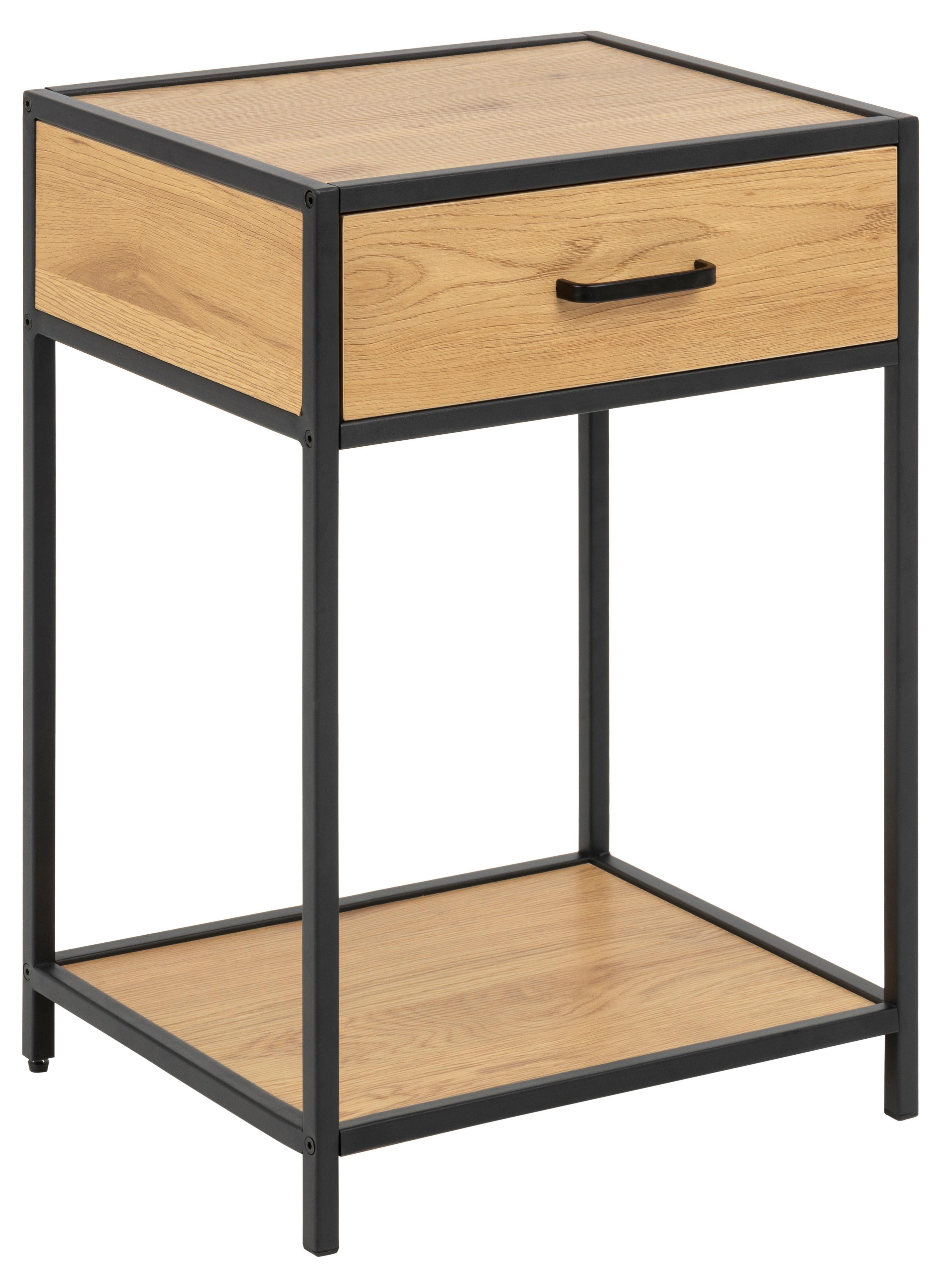 Nachtkästchen Eiche Dekor H: 63 cm Seaford