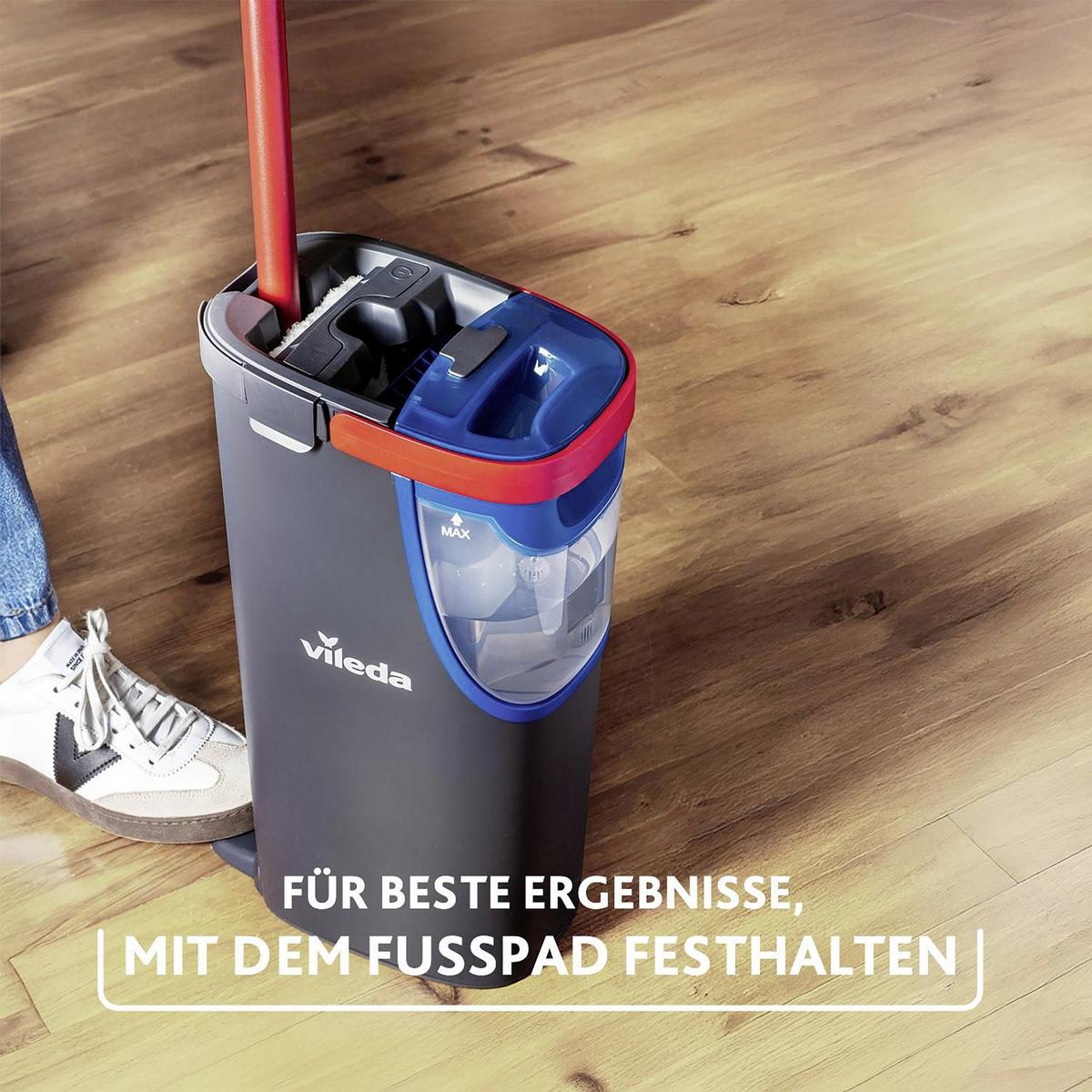 Bodenwischer H2pro - Dunkelgrau, Basics, Kunststoff (24/18/42cm) - Vileda