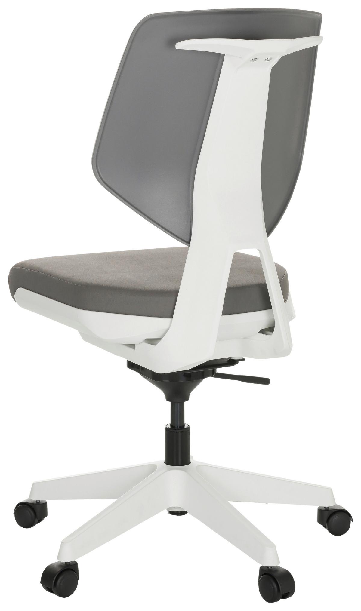 Bürostuhl Move Work Grau - Grau, Basics, Kunststoff/Textil (59/95/59cm) - MID.YOU