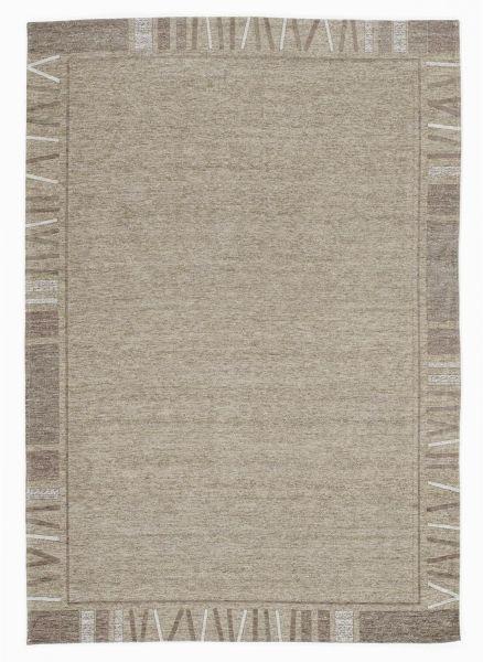 Flachwebteppich Alanis Border Naturfarben 120x180 cm - Naturfarben, Basics, Textil (120/180cm) - Novel