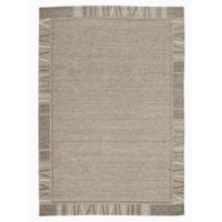 Flachwebteppich Alanis Border Naturfarben 120x180 cm - Naturfarben, Basics, Textil (120/180cm) - Novel