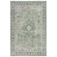 Vintage Teppich Grün Antique 155x230 cm - Grün, Basics, Textil (155/230cm)