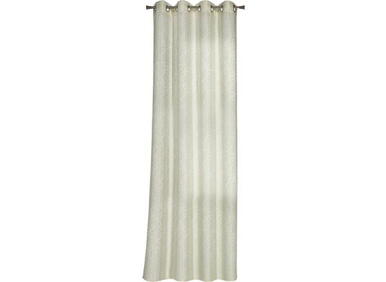 Ösenvorhang Martina - Beige, ROMANTIK / LANDHAUS, Textil (140/245cm) - James Wood Ösenvorhang Martina - Beige, ROMANTIK / LANDHAUS, Textil (140/245cm) - James Wood