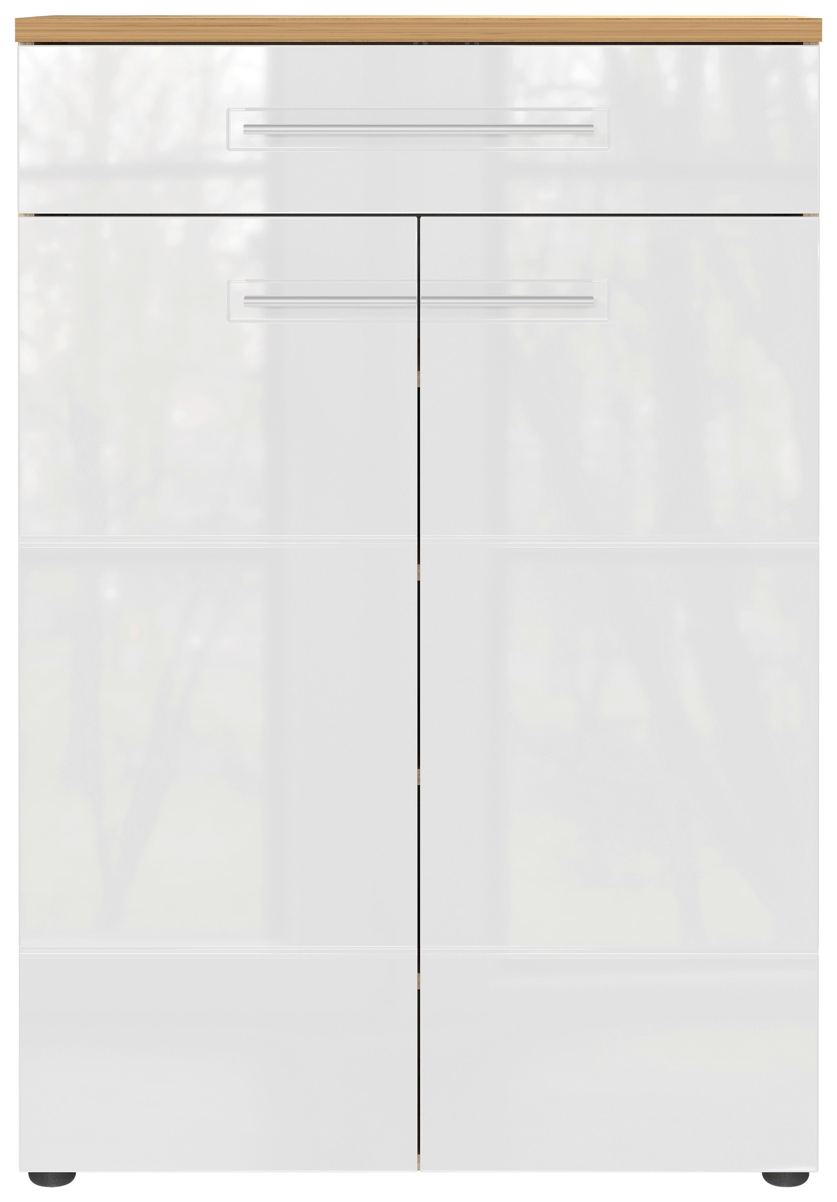 Schuhschrank Aledo Weiß B: 75 cm