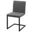 Stuhl Lia B: 46 cm Grau - Schwarz/Grau, Design, Textil/Metall (46/90/57cm) - Carryhome Stuhl Lia B: 46 cm Grau - Schwarz/Grau, Design, Textil/Metall (46/90/57cm) - Carryhome